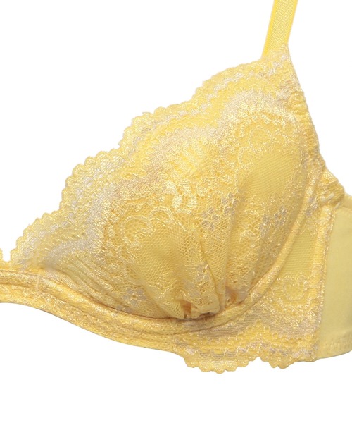Chut! INTIMATES(シュットインティメイツ)の「イージーステップブラ&ショーツセット (C849)(ブラ&ショーツ・レディース・イエロー/ライトグレー・M1/M2/M3/L1/L2)」の11枚目の写真