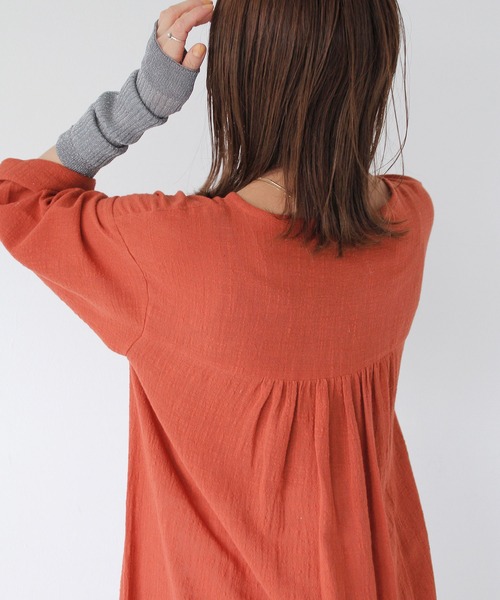 Crisp（クリスプ）の「リボンガーゼカフタンワンピース（ワンピース・レディース・アイボリー/レッド・FREE）」の20枚目の写真