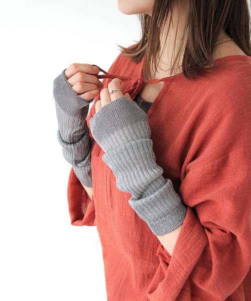 Crisp（クリスプ）の「リボンガーゼカフタンワンピース（ワンピース・レディース・アイボリー/レッド・FREE）」の21枚目の写真