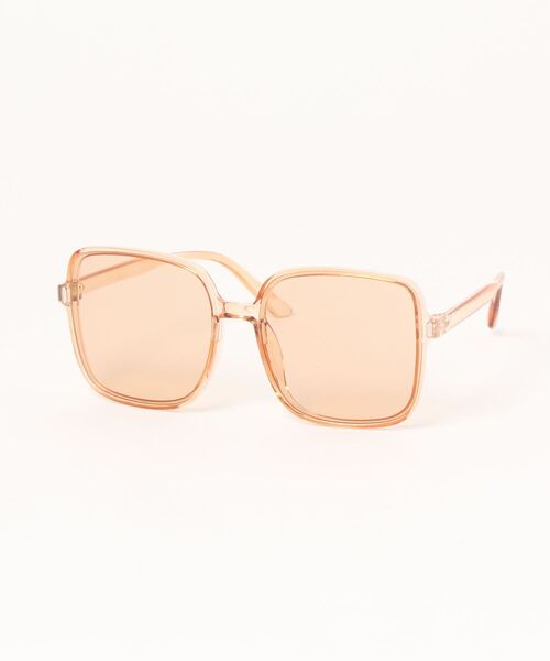 TONE SELECT GOODS(トーンセレクトグッズ)の「【urge select】クリアフレーム サングラス【ウェリントン】(サングラス・レディース・ブラウン/ブラック/ブルー/ピンク/ベージュ/クリアブラウン/ブラック系/スカイブルー/ライトピンク・FREE)」の13枚目の写真