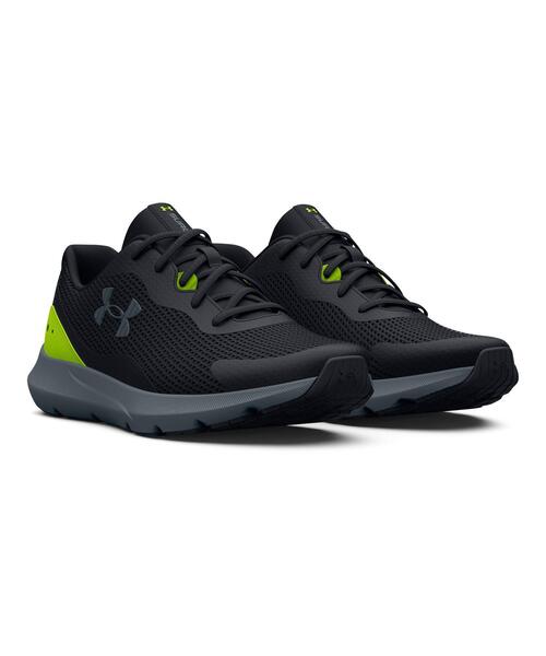 UNDER ARMOUR(アンダーアーマー)の「UAサージ3(ランニング/メンズ)(スニーカー・メンズ・ブラック系その他・25.5cm/26.0cm/28.0cm/27.5cm/26.5cm/27.0cm/25.0cm/29.0cm/28.5cm/30.0cm)」の5枚目の写真