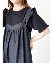 ehka sopo | しぼしぼクルーネックカットソー(Tシャツ/カットソー)