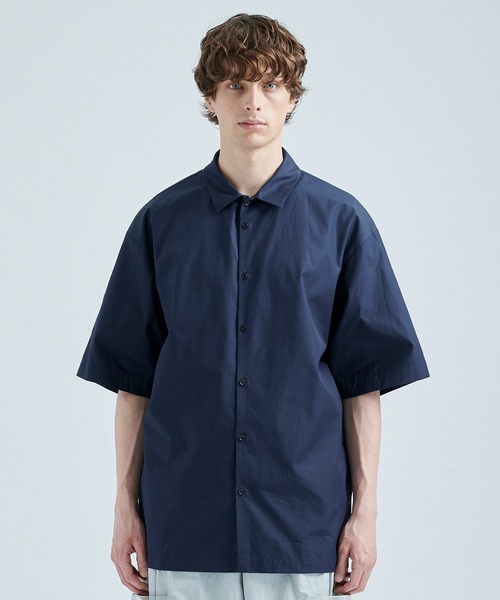 【美品】ATON エイトン スタンダードシャツ Suvin Broad ネイビー SUVIN BROAD | STANDARD SHIRT – ATON | エイトン
