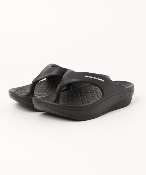 rig(リグ)の「【rig】リグ Flipflop 2.0 リカバリートングサンダル(サンダル・メンズ・ブラック/グレー・XL/L/M/S)」の1枚目の写真