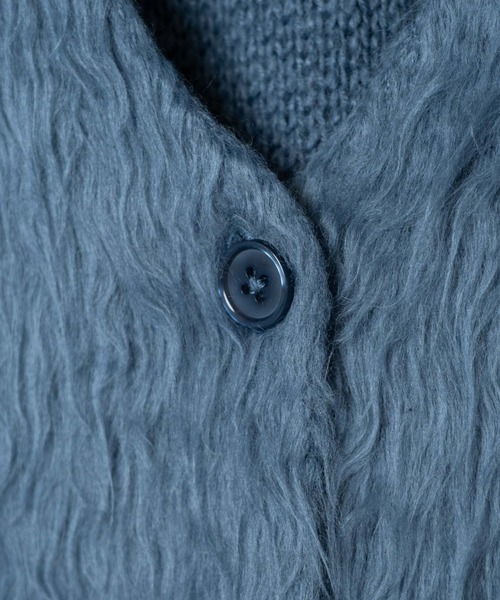 WEGO（ウィゴー）の「WEGO/ファータッチニットショートカーデ（カーディガン/ボレロ・レディース・ブルー/グリーン/アイボリー/ライトグレー・FREE）」の22枚目の写真