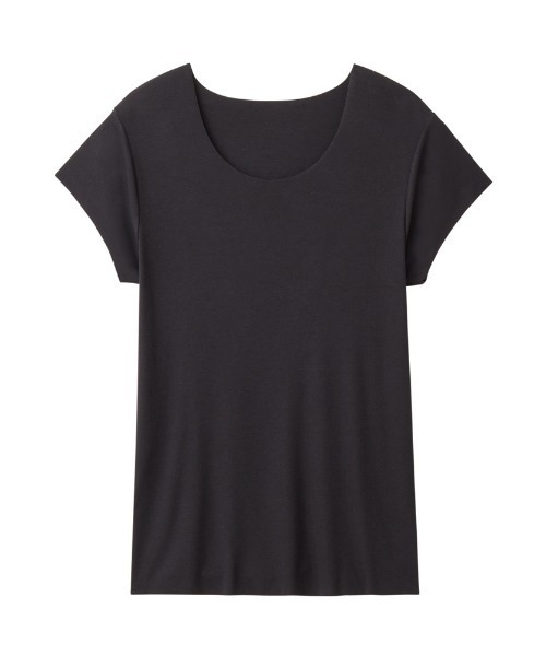 GUNZE（グンゼ）の「ADVANCE LABEL/アドバンスレーベル　半袖クルーネック CUT OFF 持続消臭（インナーウェア/肌着・メンズ・ネイビー/カーキ/ライトブラウン/ブラック/ナチュラル/ホワイト/ブラウン/ライトグレー/ベージュ系その他・LARGE/MEDIUM/SMALL/X-LARGE）」の4枚目の写真