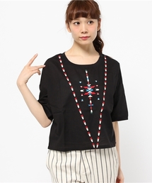 CIAOPANIC | 【Ciaopanic】　綿ボイル刺繍T(Tシャツ/カットソー)