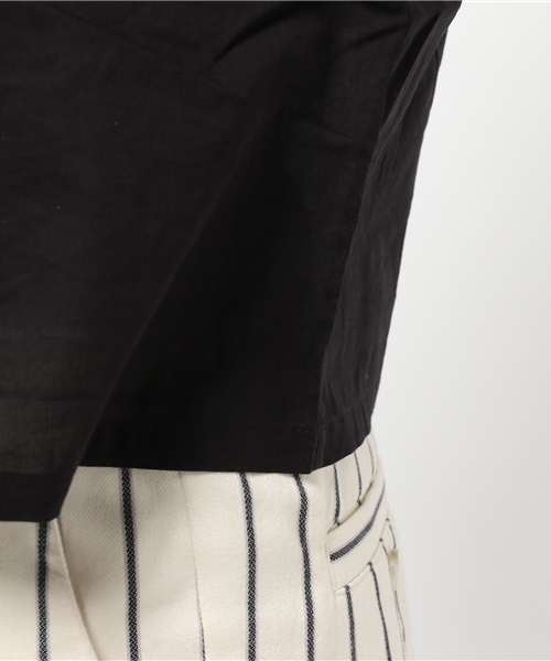 CIAOPANIC（チャオパニック）の「【Ciaopanic】　綿ボイル刺繍T（Tシャツ/カットソー・レディース・ホワイト/ブラック・FREE）」の8枚目の写真