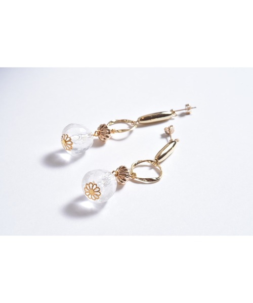 tone（トーン）の「【Astyle】iceピアス(MA)（ピアス（両耳用）・レディース・ゴールド・FREE）」の3枚目の写真