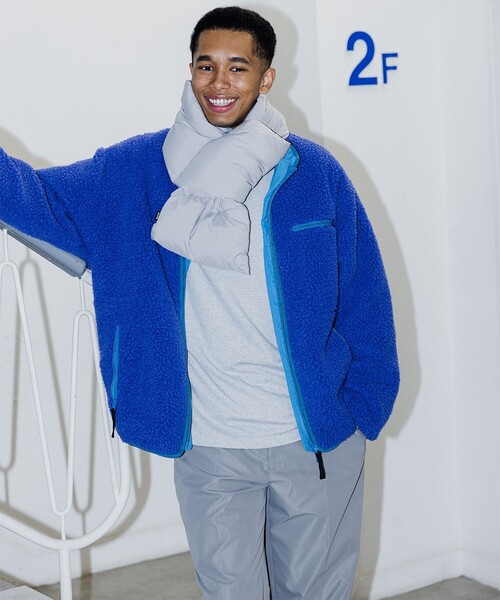 BEAMS（ビームス）の「BEAMS / リバーシブル ボアフリース ブルゾン