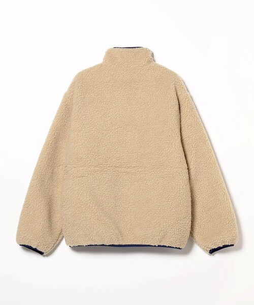 BEAMS（ビームス）の「BEAMS / リバーシブル ボアフリース ブルゾン（ブルゾン・メンズ・オフホワイト/ブルー・S/M/L/XL）」の10枚目の写真