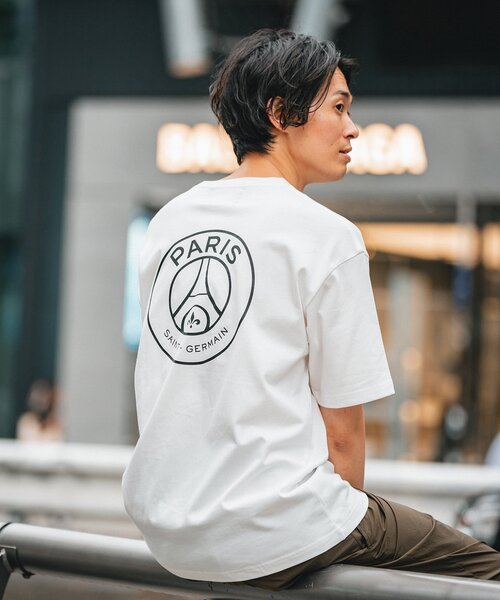 PARIS SAINT-GERMAIN（パリサンジェルマン）の「【Paris Saint-Germain】バックプリント エンブレム Tシャツ（Tシャツ/カットソー・メンズ・ブラック/ホワイト/ネイビー・SMALL/MEDIUM/LARGE/X-LARGE）」の18枚目の写真