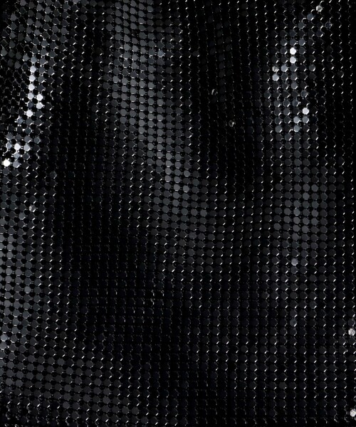 fredy emue（フレディエミュ）の「メタルメッシュ巾着バッグ（ショルダーバッグ・レディース・ゴールド/ブラック・FREE）」の11枚目の写真