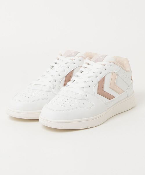 hummel(ヒュンメル)の「hummel/ヒュンメル ST. POWER PLAY WMNS/ST.パワープレー ウィメンズ(スニーカー・レディース・ホワイト×パープル/ホワイト×グリーン/ホワイト×ピンク/ホワイト系その他/ホワイト系その他3/ホワイト系その他2/ホワイト×グレー/ホワイト系その他4/ホワイト×ブルー・23cm/24cm/25cm/22.5㎝/22.5cm/25.5cm/22.5)」の9枚目の写真