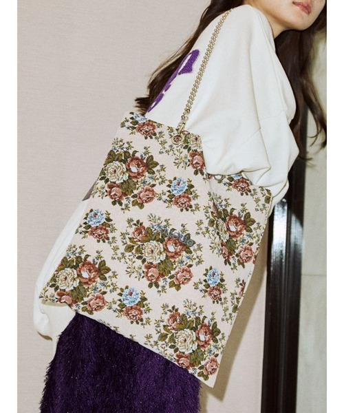 jouetie（ジュエティ）の「チェーントートBAG（ハンドバッグ・レディース・ブラック/ブルー/その他1/その他2/アイボリー・FREE）」の6枚目の写真