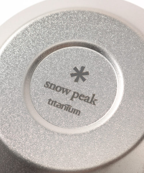 【SNOWPEAK / スノーピーク】 チタンダブルボウル 400（キッチンツール）｜Snow Peak（スノーピーク）