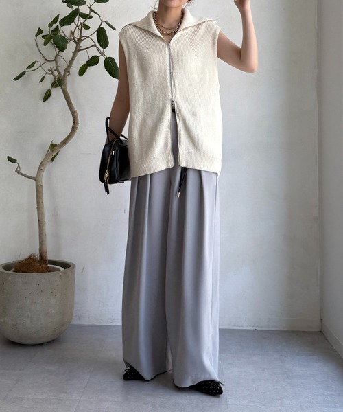 【DIDOT.】タックポケットスラックス Didot.showroom スラックス パンツ 「DIDOT.」タックポケット