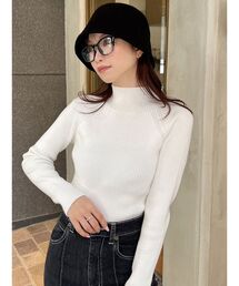 RESEXXY | ハイネックベーシックニットトップス(ニット/セーター)