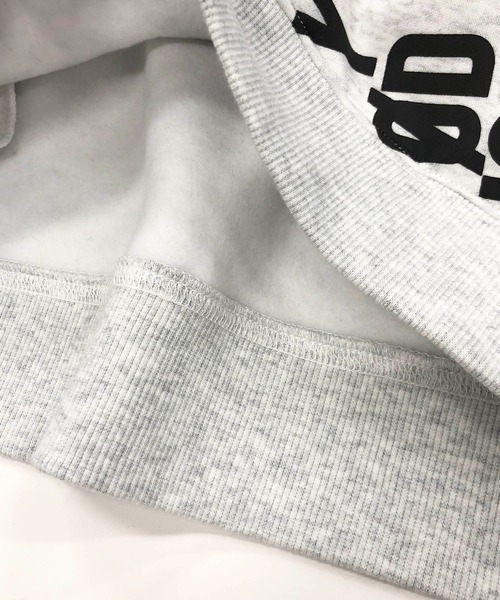 【Hollywood Rich.&】裏起毛スウェット / 総柄プリント オーバーサイズ ルーズパーカー（パーカー）｜ADMIX/ATELIER SAB MEN（アドミックスアトリエサブメン）