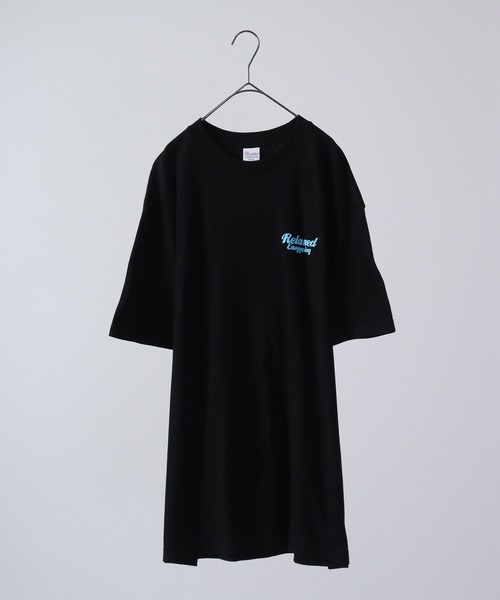 MODISH GAZE（モディシュガゼ）の「MODISH GAZE スモーキングガールRelaxed半袖Tシャツ（Tシャツ/カットソー・メンズ・ホワイト×グレー/ホワイト×ブルー/ブラック×ブルー/ブラック×グレー・XL/L/M）」の21枚目の写真