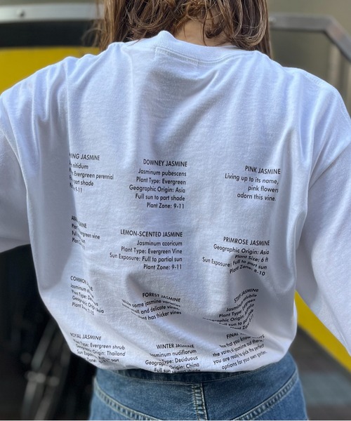 mi via loca（ミヴィアロカ）の「GILDAN ジャスミンロゴロンT 【PT NO. MVL005 ※2A】（Tシャツ/カットソー・レディース・杢グレー/ナチュラル/オフホワイト/ブラック/ベージュ・MEDIUM/X-LARGE）」の12枚目の写真