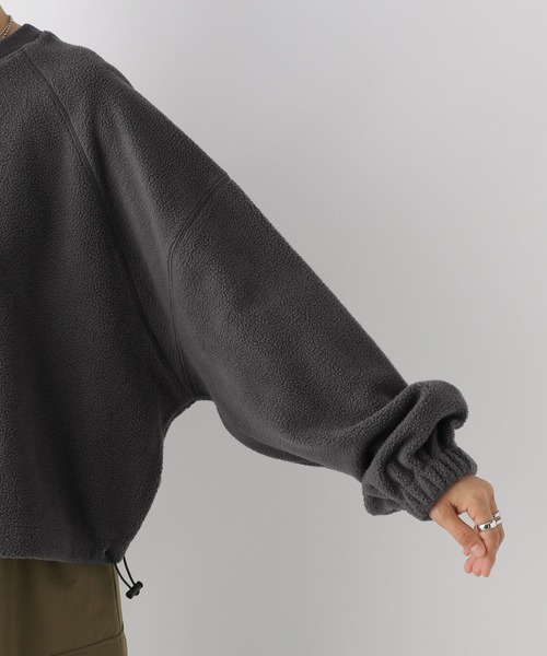 LEPSIM（レプシィム）の「ボアドロストショートプルオーバー　978249（Tシャツ/カットソー・レディース・グレー/ベージュ・FREE）」の13枚目の写真