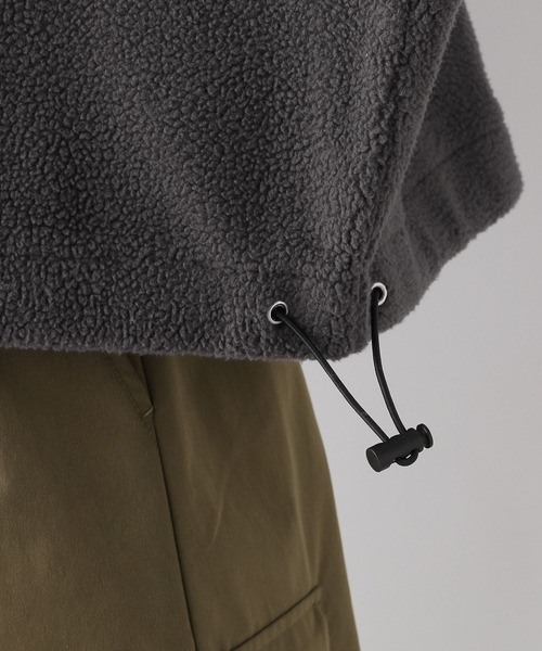 LEPSIM（レプシィム）の「ボアドロストショートプルオーバー　978249（Tシャツ/カットソー・レディース・グレー/ベージュ・FREE）」の16枚目の写真