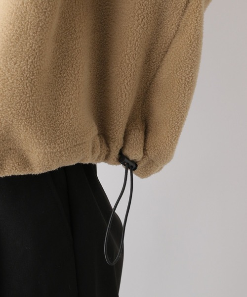 LEPSIM（レプシィム）の「ボアドロストショートプルオーバー　978249（Tシャツ/カットソー・レディース・グレー/ベージュ・FREE）」の20枚目の写真