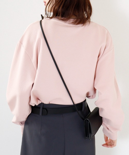 FUNALIVE(ファンアライブ)の「KONGOW 裏毛 ヘヴィーウェイト 無地 スウェット トレーナー(スウェット・メンズ・オレンジ/ピンク/カーキ/アイボリー/チャコールグレー/ネイビー・LL/L/M)」の8枚目の写真