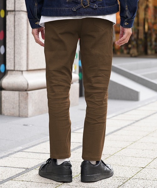 roshell(ロシェル)の「カツラギレギュラーチノ(チノパンツ・メンズ・ブラウン・SMALL/MEDIUM/LARGE)」の4枚目の写真