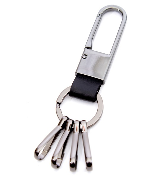 an meets zakka レトロ南京錠カラビナキーリング（キーホルダー