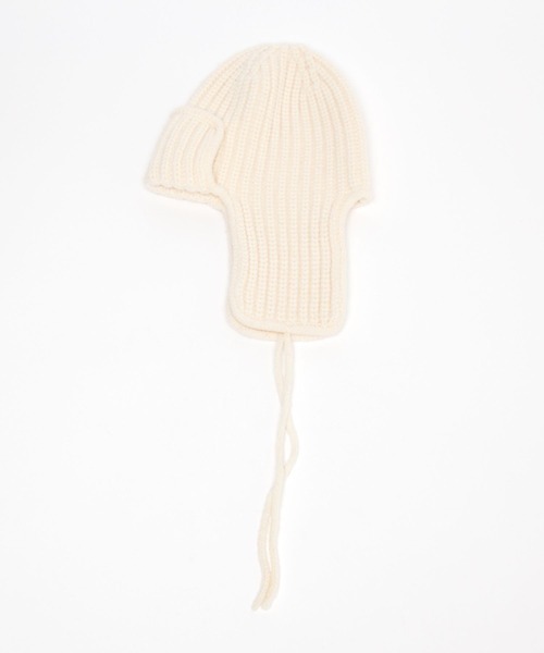 LOWRYS FARM（ローリーズファーム）の「ニットフライトワッチ　984207（ニットキャップ/ビーニー・レディース・グレー/アイボリー・FREE）」の13枚目の写真