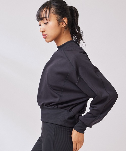 NERGY(ナージー)の「バックジッププルオーバー(その他トップス・レディース・ライトグレー/ブラック/キナリ・FREE)」の10枚目の写真