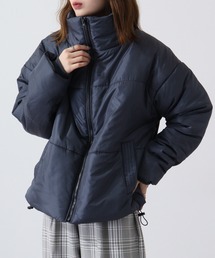 Stand padded down coat / スタンド中綿ダウンコート unisex