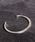 HARIM�i�n�����j�́uHARIM �n���� / concept bangle Silver(SIDE STAMPS) �R���Z�v�g�o���O���V���o�[ / HRA021SV�i�u���X���b�g�j�v�b�V���o�[