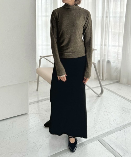 DONOBAN(ドノバン)の「【pufe】ラメフライスタートル(Tシャツ/カットソー・レディース・ブラック/シルバー/ゴールド・F)」の20枚目の写真