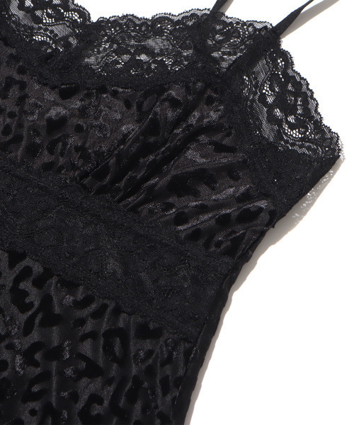 ANNA SUI NYC（アナ スイ エヌ ワイ シー）の「ANNA SUI NYC ベロア風 レオパード キャミソール 【SP】（キャミソール・レディース・ブルー/ブラウン/ブラック・FREE）」の16枚目の写真