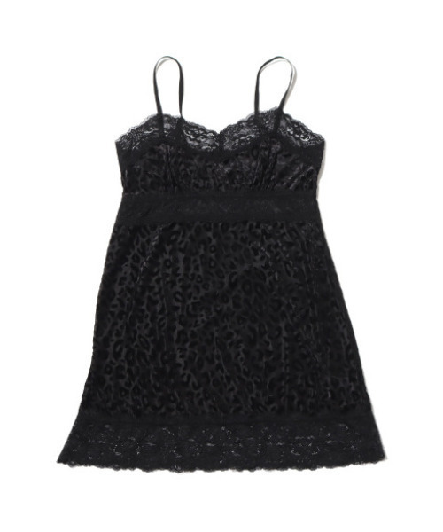 ANNA SUI NYC（アナ スイ エヌ ワイ シー）の「ANNA SUI NYC ベロア風 レオパード キャミソール 【SP】（キャミソール・レディース・ブルー/ブラウン/ブラック・FREE）」の4枚目の写真
