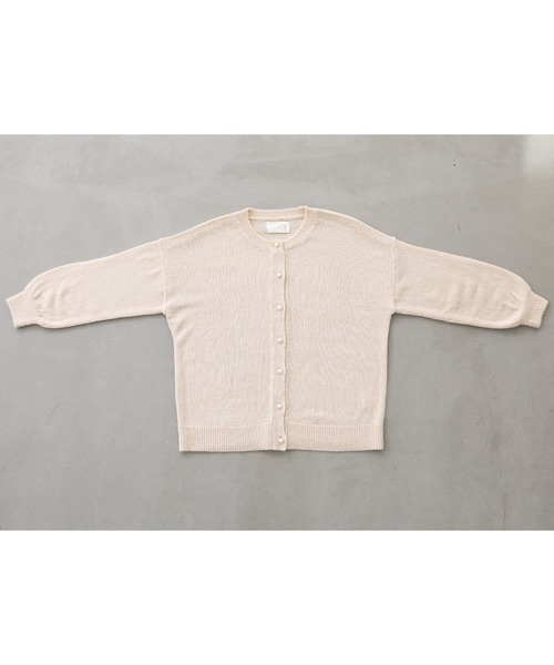 osharewalker(オシャレウォーカー)の「【廃盤】『フェイクパールボタンモヘヤタッチカーディガン』(カーディガン/ボレロ・レディース・ライトベージュ/ブラック・FREE)」の10枚目の写真