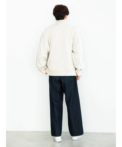 CRAFT STANDARD BOUTIQUE(クラフトスタンダードブティック)の「ケーブルニット切り替え裏毛フーディー(カーディガン/ボレロ・レディース・ブラウン/ブラック/ホワイト系その他・L/M)」の12枚目の写真