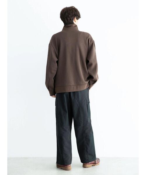 CRAFT STANDARD BOUTIQUE(クラフトスタンダードブティック)の「ケーブルニット切り替え裏毛フーディー(カーディガン/ボレロ・レディース・ブラウン/ブラック/ホワイト系その他・L/M)」の20枚目の写真