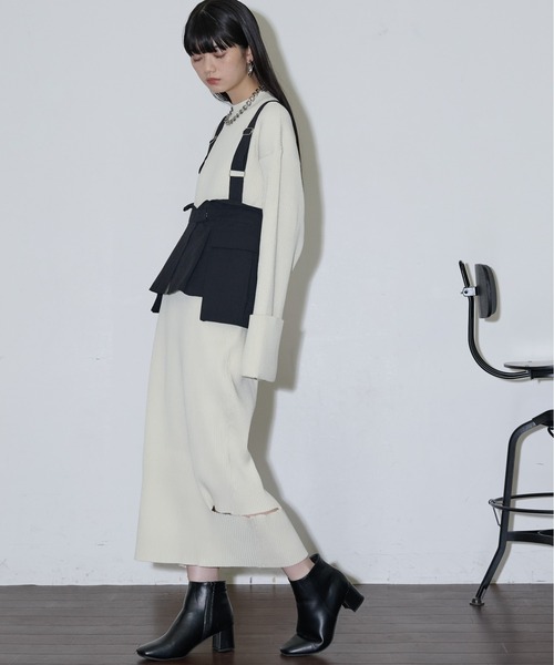 THE YOn（ザヨン）の「ノースリーブブラウス（シャツ/ブラウス・レディース・ブラック・FREE）」の6枚目の写真