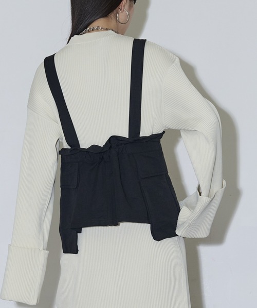 THE YOn（ザヨン）の「ノースリーブブラウス（シャツ/ブラウス・レディース・ブラック・FREE）」の9枚目の写真