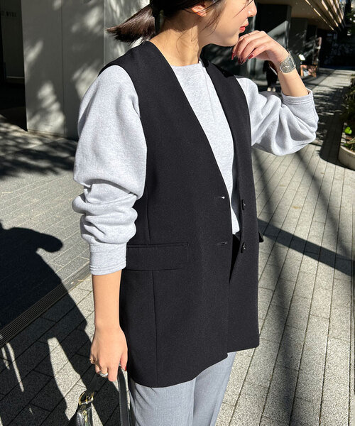 SLOBE IENA（スローブイエナ）の「ストレッチPEジレ（ベスト
