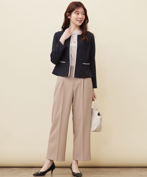ANY SIS(エニィスィス)の「【WEB・一部店舗限定】褒めらレディワイド パンツ(その他パンツ・レディース・アイボリー系/ネイビー系/ライトグレー系/ベージュ系・1/2/3)」の11枚目の写真