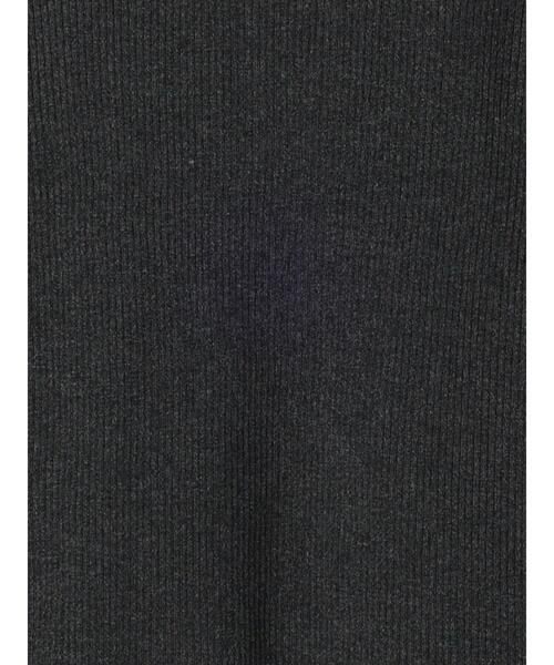 Te chichi（テチチ）の「レイヤードフレアスリーブリブニット（ニット/セーター・レディース・オフホワイト/チャコールグレー/ブラック・F）」の22枚目の写真