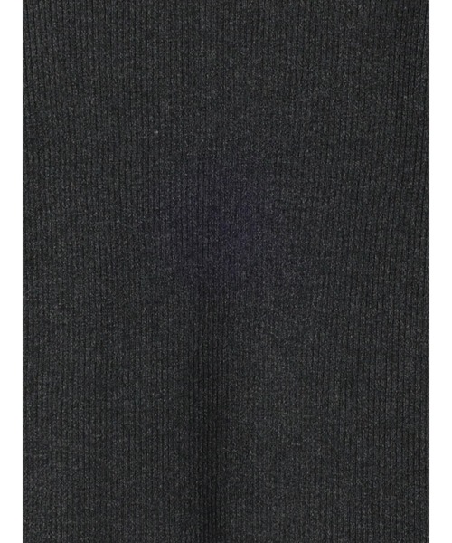 Te chichi（テチチ）の「レイヤードフレアスリーブリブニット（ニット/セーター・レディース・オフホワイト/チャコールグレー/ブラック・F）」の5枚目の写真