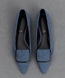 CHARLES & KEITH | レザー ポインデッドトゥフラット(バレエシューズ)
