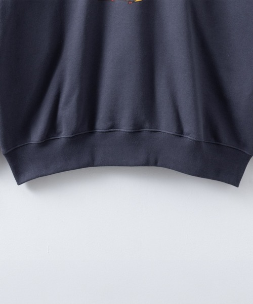 VISION STREET WEAR(ヴィジョンストリートウェア)の「VISION STREET WEAR スケボー自販機プリントスウェットプルオーバー(スウェット・メンズ・チャコールグレー/サックスブルー/オフホワイト・L/M/XL)」の10枚目の写真