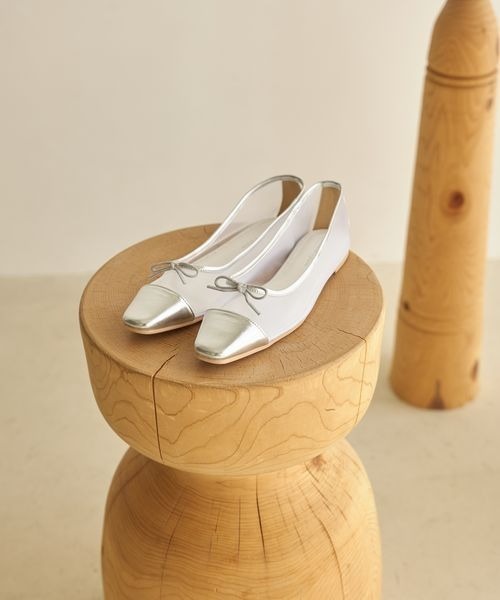 mysty woman(ミスティウーマン)の「メッシュバレエシューズ 102522(バレエシューズ・レディース・ブラック/シルバー・MEDIUM/LARGE)」の2枚目の写真